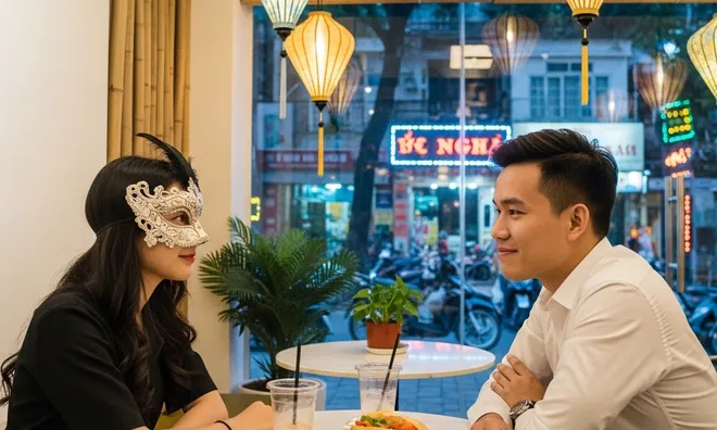 Đeo mặt nạ đi xem mắt, tôi bất ngờ được trả tiền chỉ để... tháo nó xuống