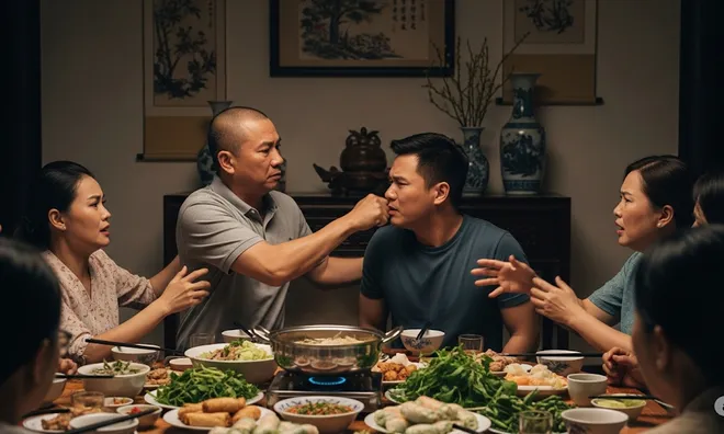 Tưởng được làm rể quý, ai ngờ bị bố vợ tát giữa bàn tiệc chỉ vì chuyện không ngờ