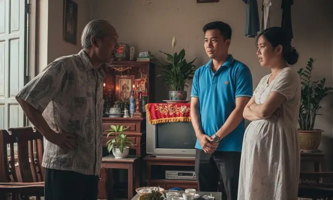 Bầu sắp sinh, tôi vẫn bị bố chồng vu cho “tòm tem”, chồng đứng cạnh im lặng như người dưng