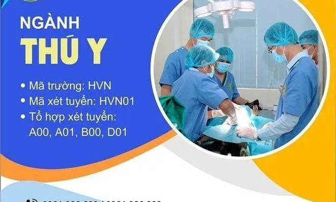 Cơ hội nghề nghiệp rộng mở ngành Thú y