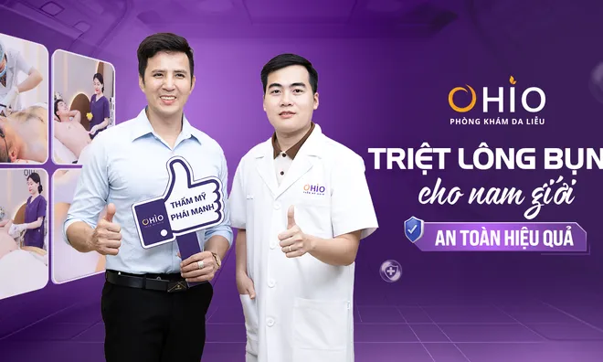 Triệt lông bụng cho Nam giới an toàn, hiệu quả