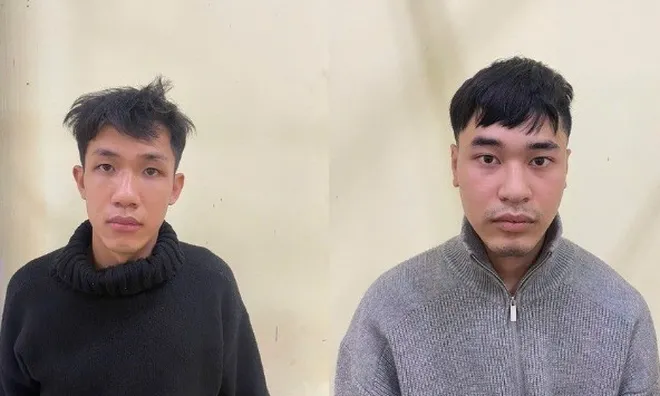 Bắt Vũ Mạnh Khải (SN 2003) và Hoàng Văn Nam (SN 2005) vì làm điều "mờ ám" trong phòng trọ
