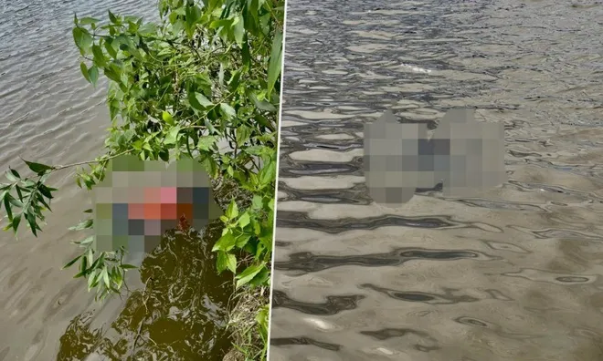Phát hiện thi thể đôi nam nữ dưới ao ở Tây Ninh: Hiện trường có 10 vỏ lon bia, nạn nhân nữ mặc áo màu đỏ, nam mặc áo màu đen