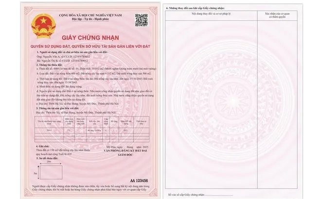 Thông tin người sử dụng đất ghi trên sổ đỏ thế nào theo đề xuất mới?