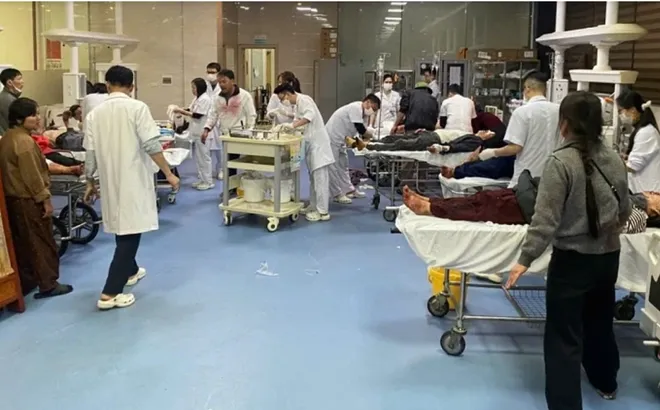 Ngành y tế Thanh Hóa kích hoạt "báo động đỏ" cấp cứu 10 nạn nhân vụ em rể ném mìn nhà anh vợ