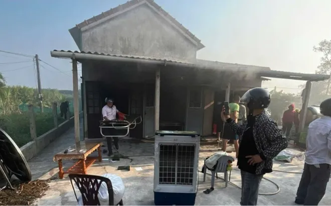 Cháy nhà khiến nạn nhân mắc bệnh nằm liệt giường tử vong tại chỗ, hiện trường ám ảnh