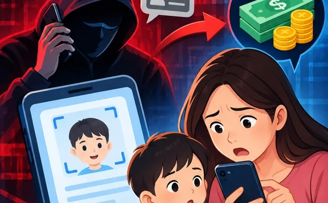Phụ huynh có con nhỏ chú ý: Nhận cuộc gọi lạ yêu cầu “định danh điện tử cho trẻ”, tuyệt đối đừng vội làm theo