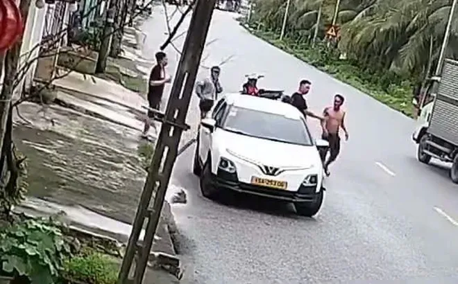 Công an TP Hải Phòng thông tin vụ Đinh Sơn Thủy SN 1982 chặn ô tô, đánh tài xế giữa đường