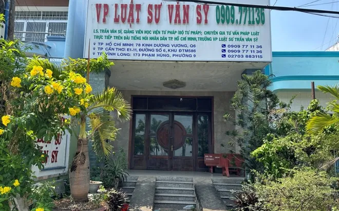 Khám xét Văn phòng Luật sư Trần Văn Sỹ ở Vĩnh Long
