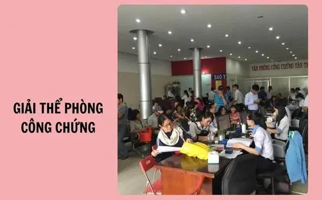 Lộ trình hoàn thành việc chuyển đổi, giải thể các Phòng công chứng