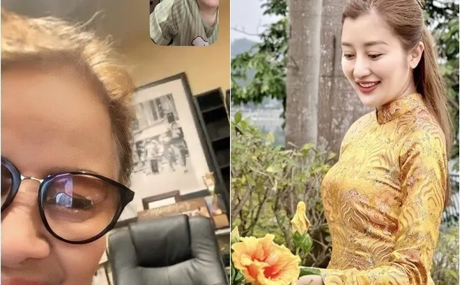 Vợ trẻ kém 17 tuổi của Bằng Kiều không biết cắm hoa, được mẹ chồng gọi video hướng dẫn từng chút một