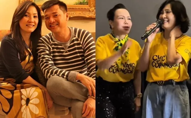 Hồng Đào "xịt keo" khi nghe khán giả nhắc tên chồng cũ Quang Minh, Việt Hương phải giải nguy: "Quên ngay liền!"