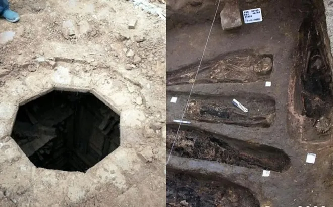 Phát hiện thi thể người phụ nữ trong mộ cổ