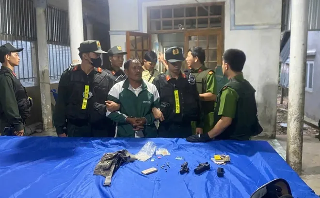 Danh tính đối tượng dùng súng tự chế bắn công an bị thương sau khi hành hung vợ con