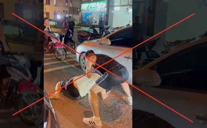 Nam thanh niên bị tạm giữ vì quay clip bạn bị đánh rồi phát tán lên mạng xã hội