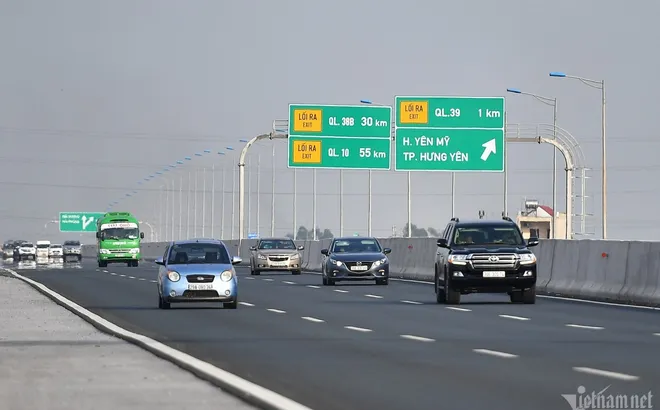 Cập nhật thông tin mới nhất về điều chỉnh tốc độ tối đa, tốc độ tối thiểu trên cao tốc Hà Nội - Hải Phòng