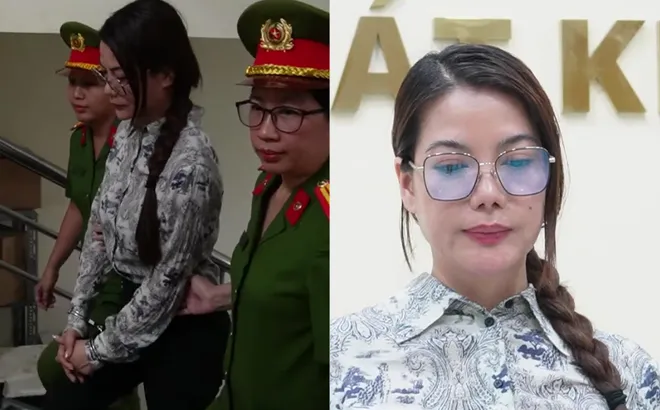 Clip: Biểu hiện của diễn viên, người mẫu Trương Ngọc Ánh lúc bị bắt