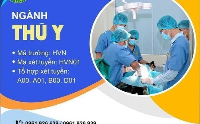 Cơ hội nghề nghiệp rộng mở ngành Thú y