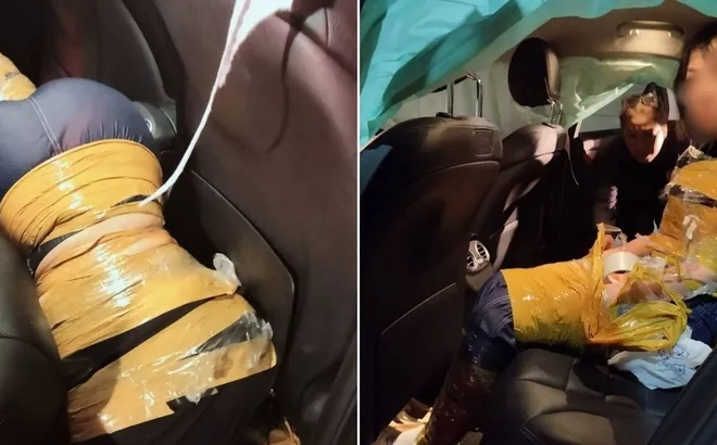 Cảnh sát điều tra vụ người phụ nữ bị cướp tiền, trói trong ô tô sau tai nạn lúc rạng sáng